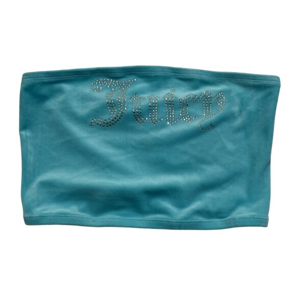 Juicy Couture Tops - Juicy Couture x Forever 21 Tube Top in Blue